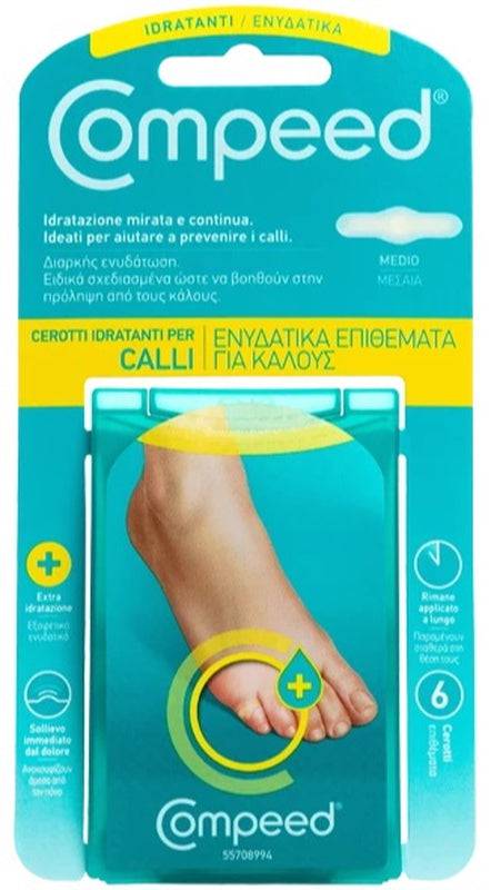 COMPEED CALLI IDRATANTI 6PZ - Lovesano
