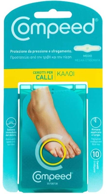 COMPEED CALLI MEDIO 10PZ - Lovesano