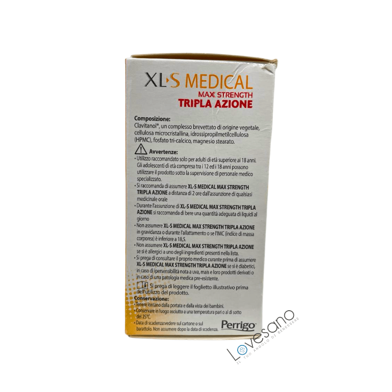 XL-SMEDICAL Max Strength tripla azione - Lovesano