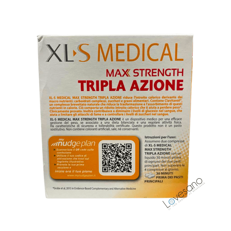 XL-SMEDICAL Max Strength tripla azione - Lovesano