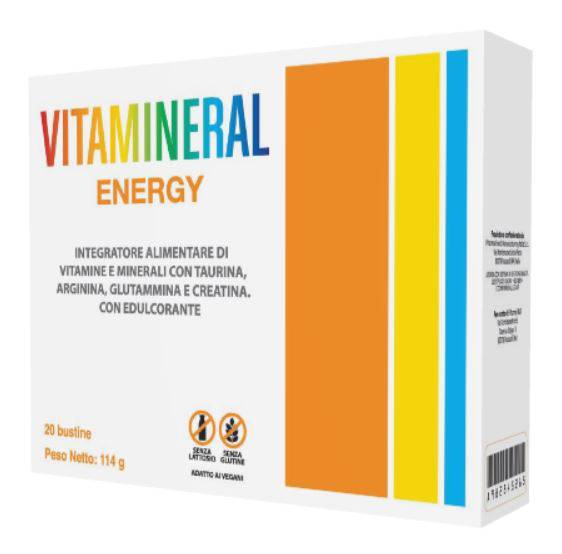 VITAMINERAL Energy 20 Bust. - Lovesano