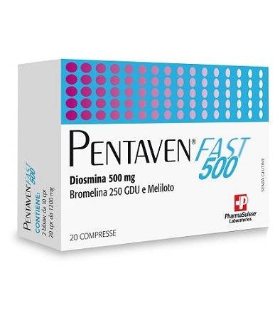 PENTAVEN FAST 500 20CPR - Lovesano