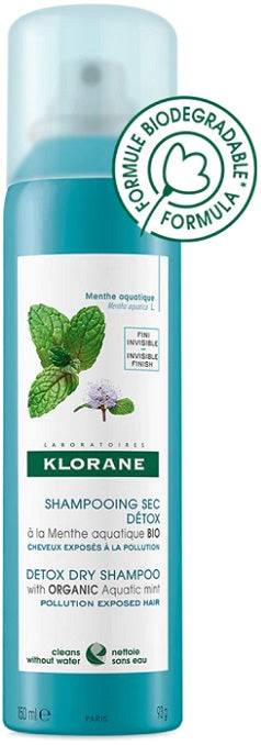 KLORANE SHAMPOO SECCO MENTA 150M - Lovesano