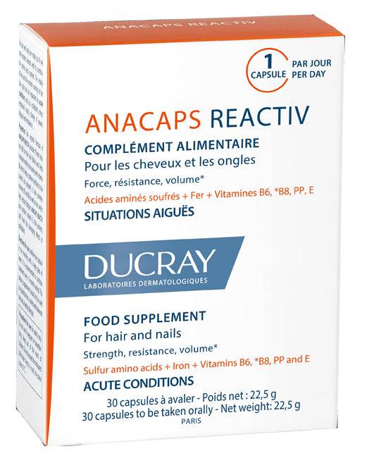 ANACAPS REACTIV CAPELLI 30CPS - Lovesano