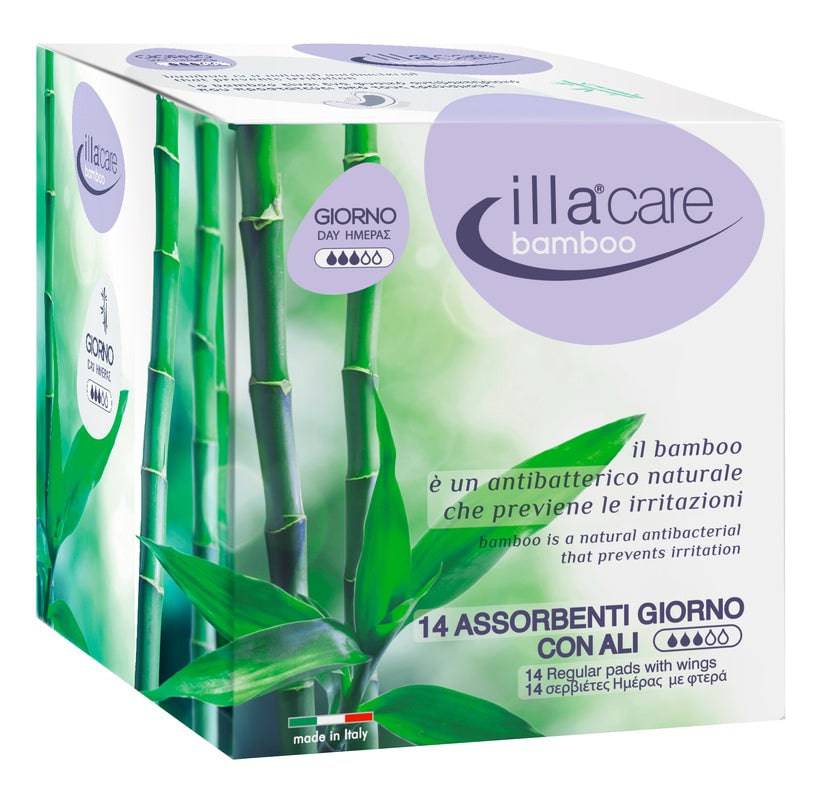 ILLA CARE BAMBOO GIORNO 14PZ - Lovesano