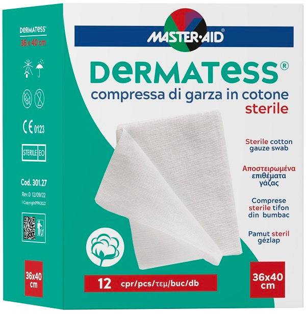 DERMATESS Cotone Garza 36x40 12pz - Lovesano