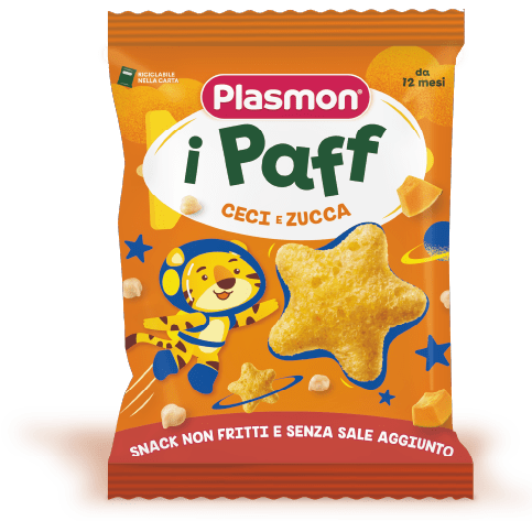 PLASMON PAFF Snack Zucca/Ceci - Lovesano