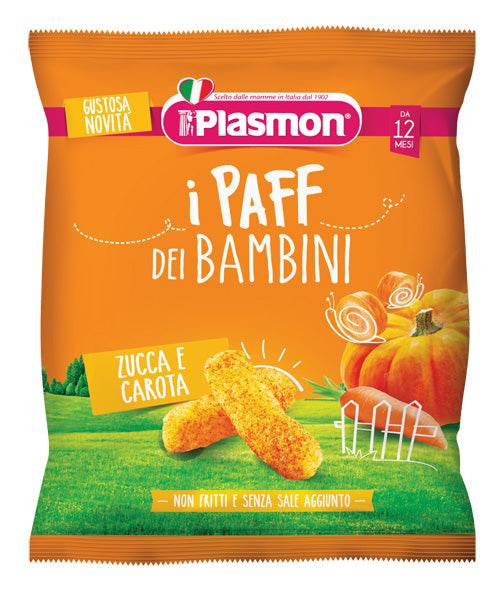 PLASMON Paff Snack Zucca/Car. - Lovesano