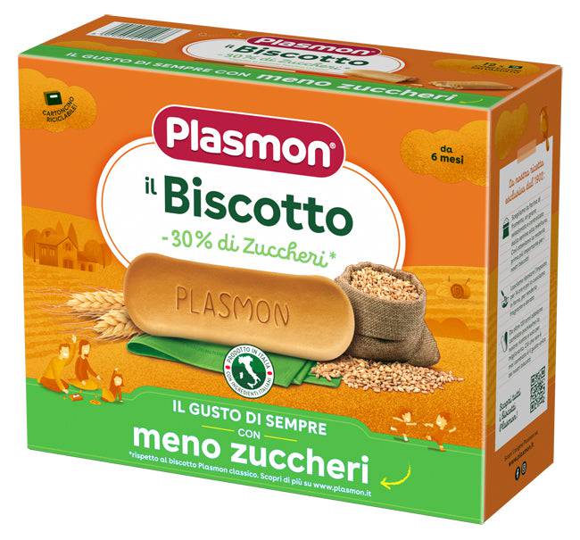 PLASMON Biscotti -30% Zucch.720g - Lovesano