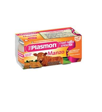 PLASMON OMOG MANZO 4X80G - Lovesano