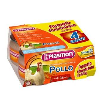 PLASMON Omog.Pollo 4x80g - Lovesano