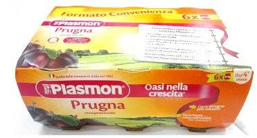PLASMON Omog.Prugna 6x104g - Lovesano