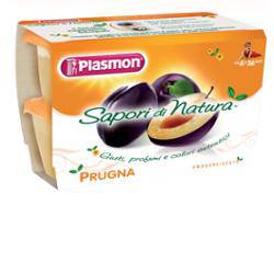 PLASMON Omog.Sapori Natura Prugna 4x100g - Lovesano