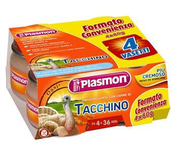 PLASMON OMOG TACCHINO 4X80G - Lovesano