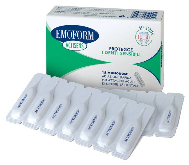 EMOFORM ACTISENS GEL 15DOSI - Lovesano