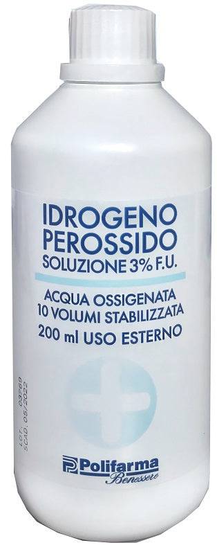 PEROSSIDO IDROGENO 3% 200M POLIF - Lovesano
