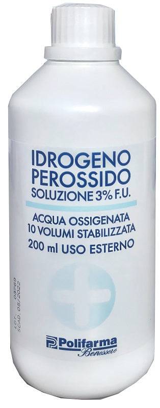 PEROSSIDO IDROGENO 3% 200M POLIF - Lovesano 