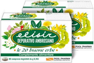 ELISIR DEPURATIVO AMBROS 80CPR - Lovesano