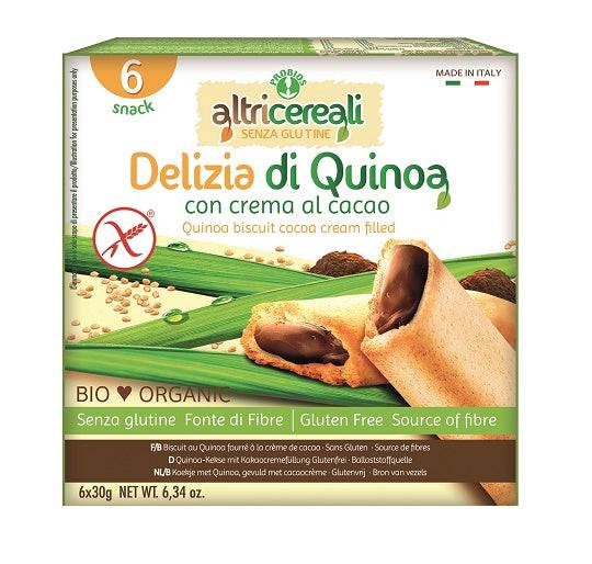 ALTRICEREALI Biscotti Delizia Quinoa 6pz 180g - Lovesano 