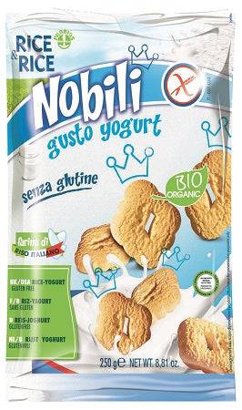 RICE & RICE Biscotti Nobili Riso Con Yogurt 250g - Lovesano