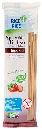 RICE & RICE Spaghetti di Riso Intergale 250g - Lovesano