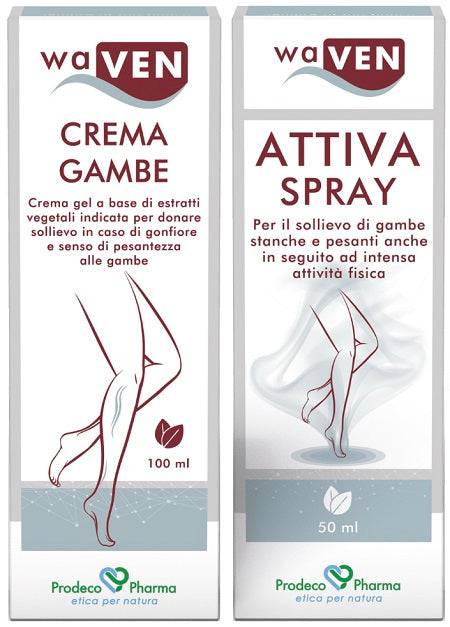 WAVEN CREMA GAMBE 100ML+ATTIVA - Lovesano