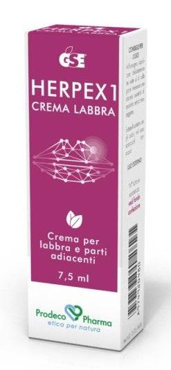 GSE HERPEX 1 CREMA LABBRA7,5ML - Lovesano