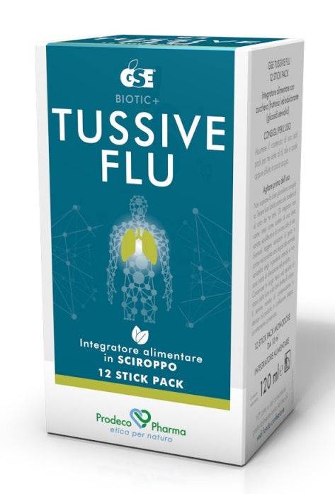 GSE TUSSIVE FLU 12STICKPACK - Lovesano