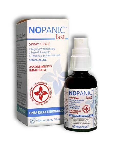 NOPANIC FAST SPRAY ORALE 30ML - Lovesano