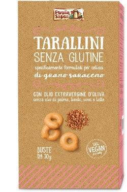 PUGLIA SAPORI Tarallini Grano Saraceno 6x30g - Lovesano