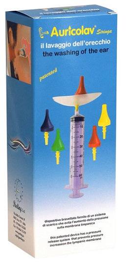 AURICOLAV Siringa Lavaggio Auricolare - Lovesano