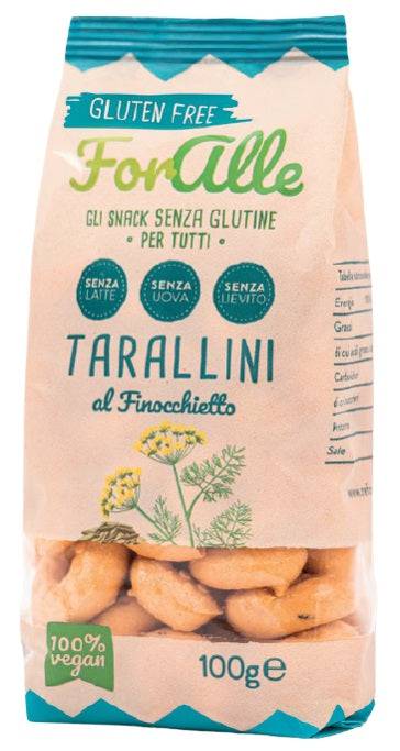 FORALLE Taralli Finocchio 100g S/G - Lovesano
