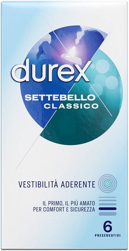 DUREX SETTEBELLO CLASSICO 6PZ - Lovesano