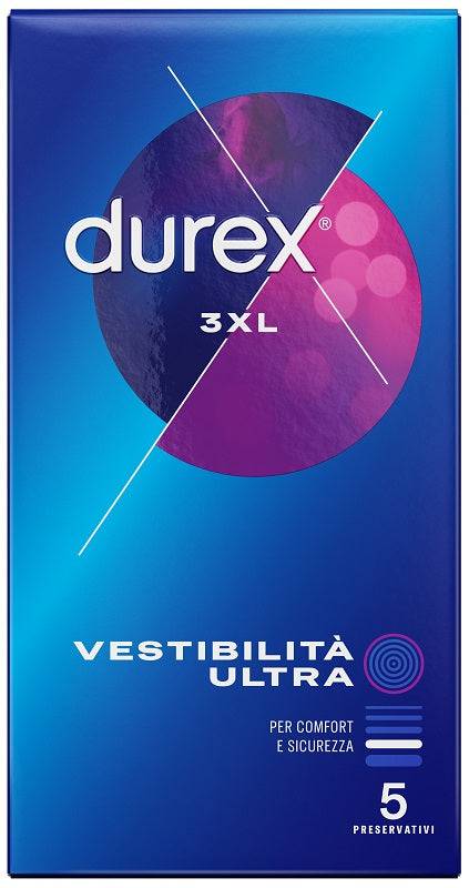 DUREX 3XL VESTIBILITA' ULTR5PZ - Lovesano