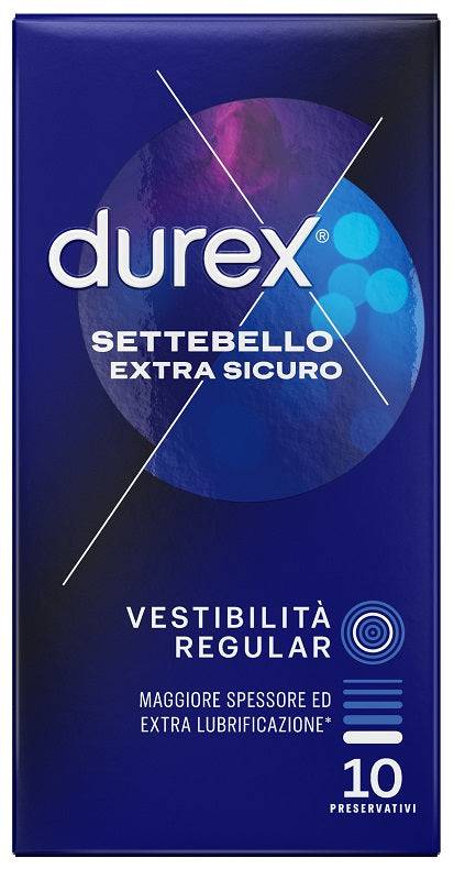 DUREX SETTEBELLO EXTRA SIC10PZ - Lovesano