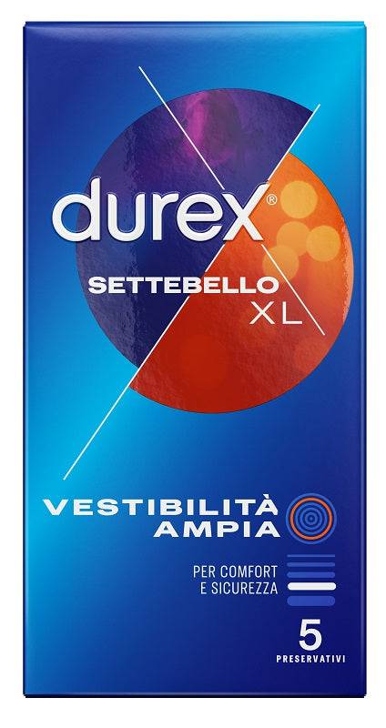 DUREX SETTEBELLO XL 5PZ - Lovesano