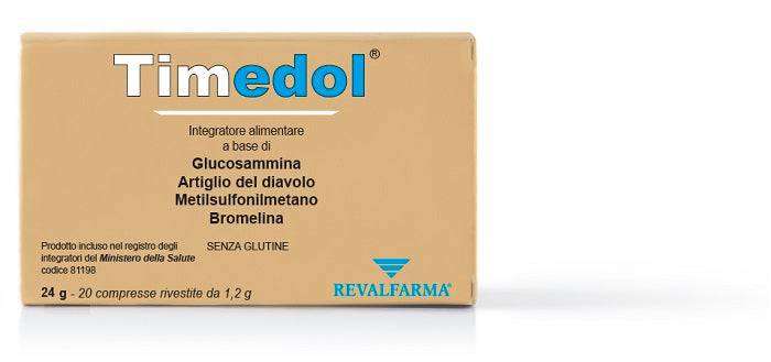 TIMEDOL 20CPR RIVESTITE - Lovesano