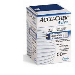 ACCU-CHEK AVIVA 25STR - Lovesano