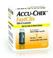 ACCU CHEK FASTCLIX LANCET 102PZ - Lovesano