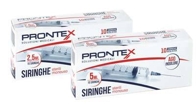 PRONTEX SIR 2,5ML AGO IND 10PZ - Lovesano