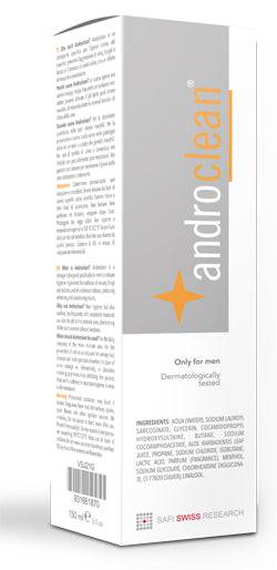 ANDROCLEAN Detergente Intimo Uomo 150ml - Lovesano