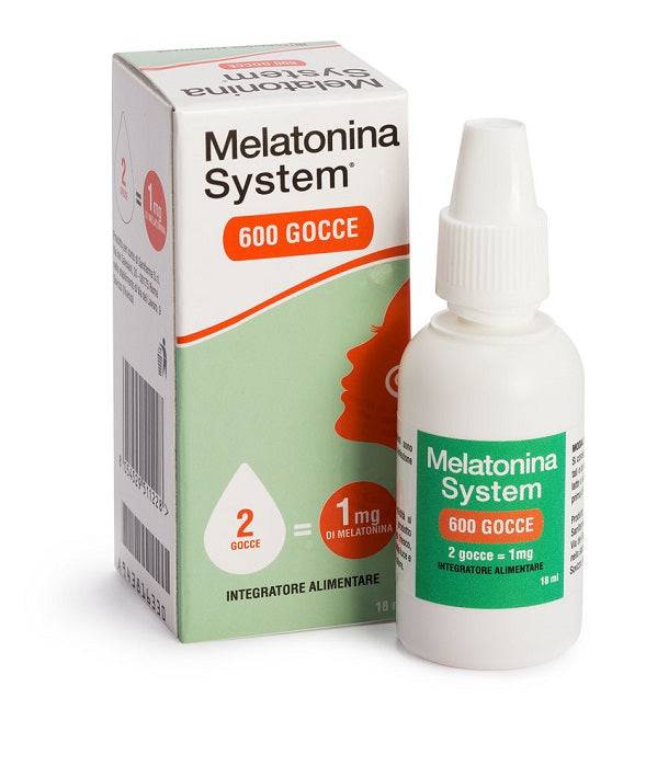MELATONINA SYSTEM 600 GTT 18ML - Lovesano