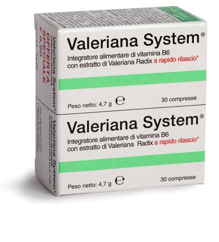 VALERIANA SYSTEM 30CPR+30CPR - Lovesano