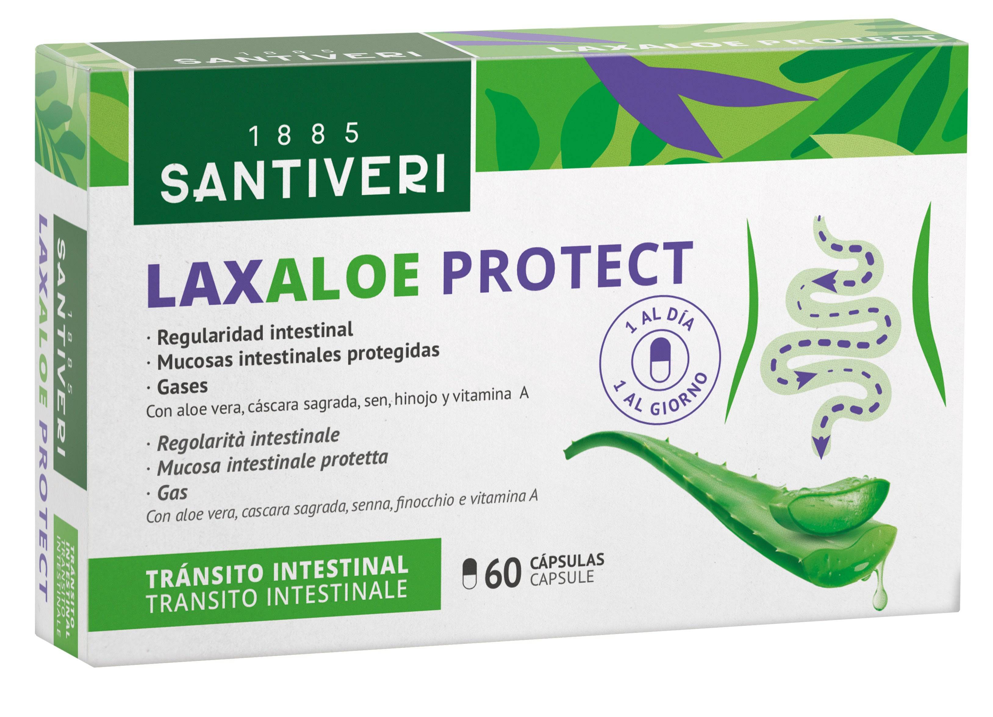 LAXALOE PROTECT 60CPS VEG N/F - Lovesano