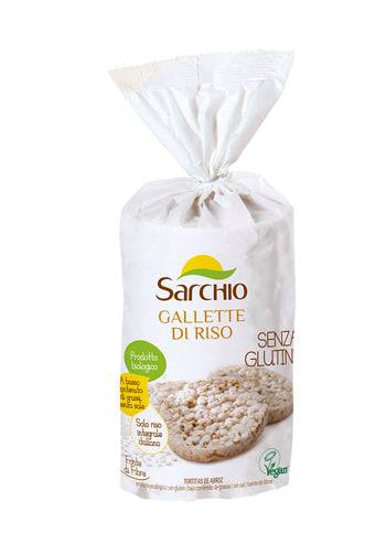 SARCHIO Gallette Riso S/G 100g - Lovesano