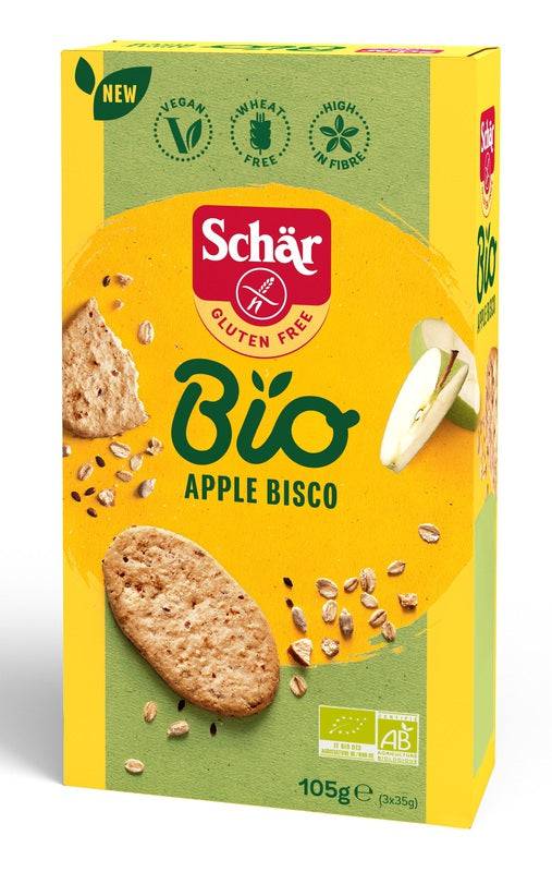 SCHAR BIO APPLE BISCO 105G - Lovesano