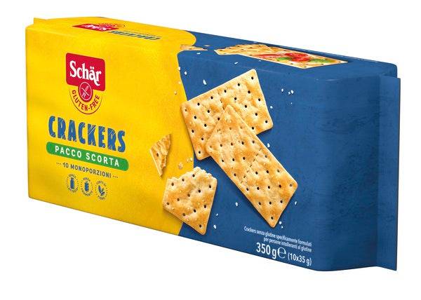 SCHAR CRACKERS 10X35G - Lovesano