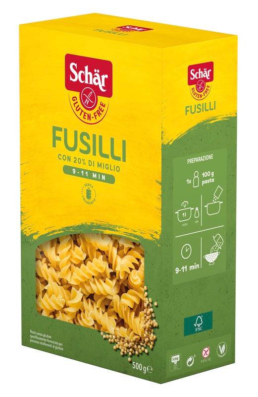 SCHAR-PASTA FUSILLI 500G - Lovesano