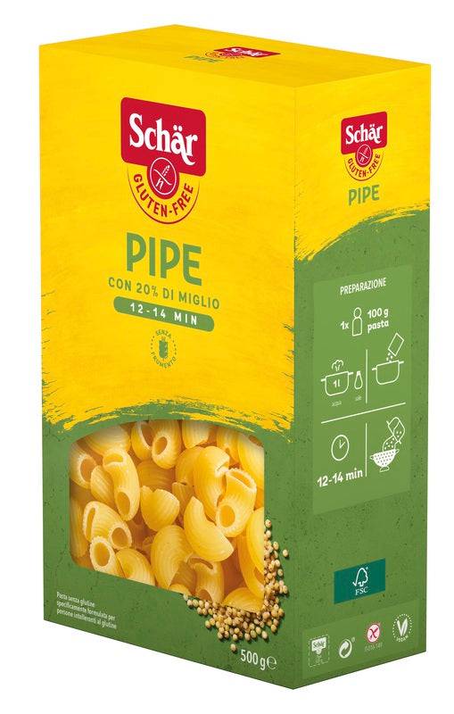 SCHAR-PASTA PIPE 500G - Lovesano