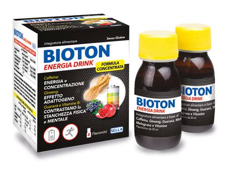 BIOTON ENERGIA DRINK 4FLLX50ML - Lovesano